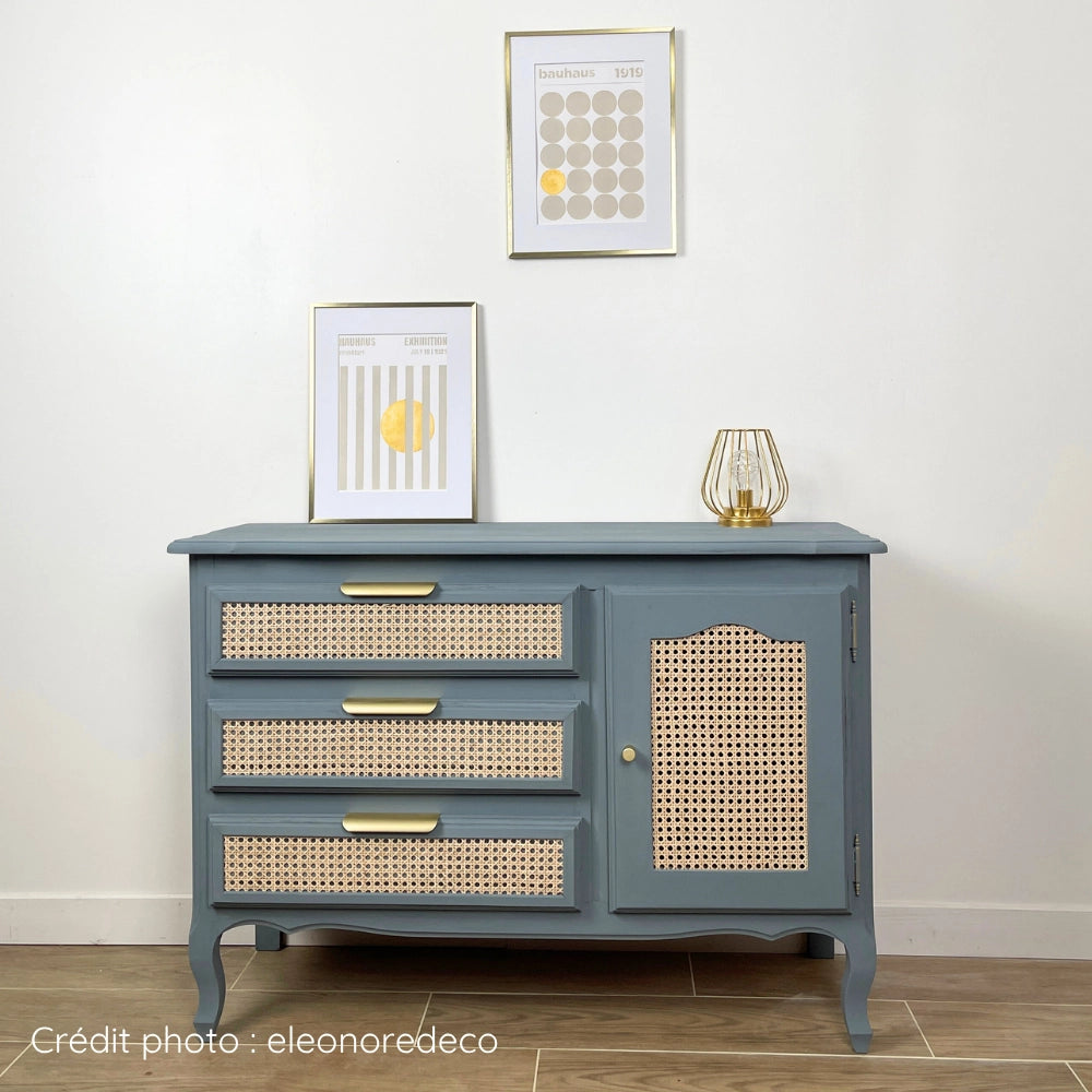 Peinture Meuble Bleu acier