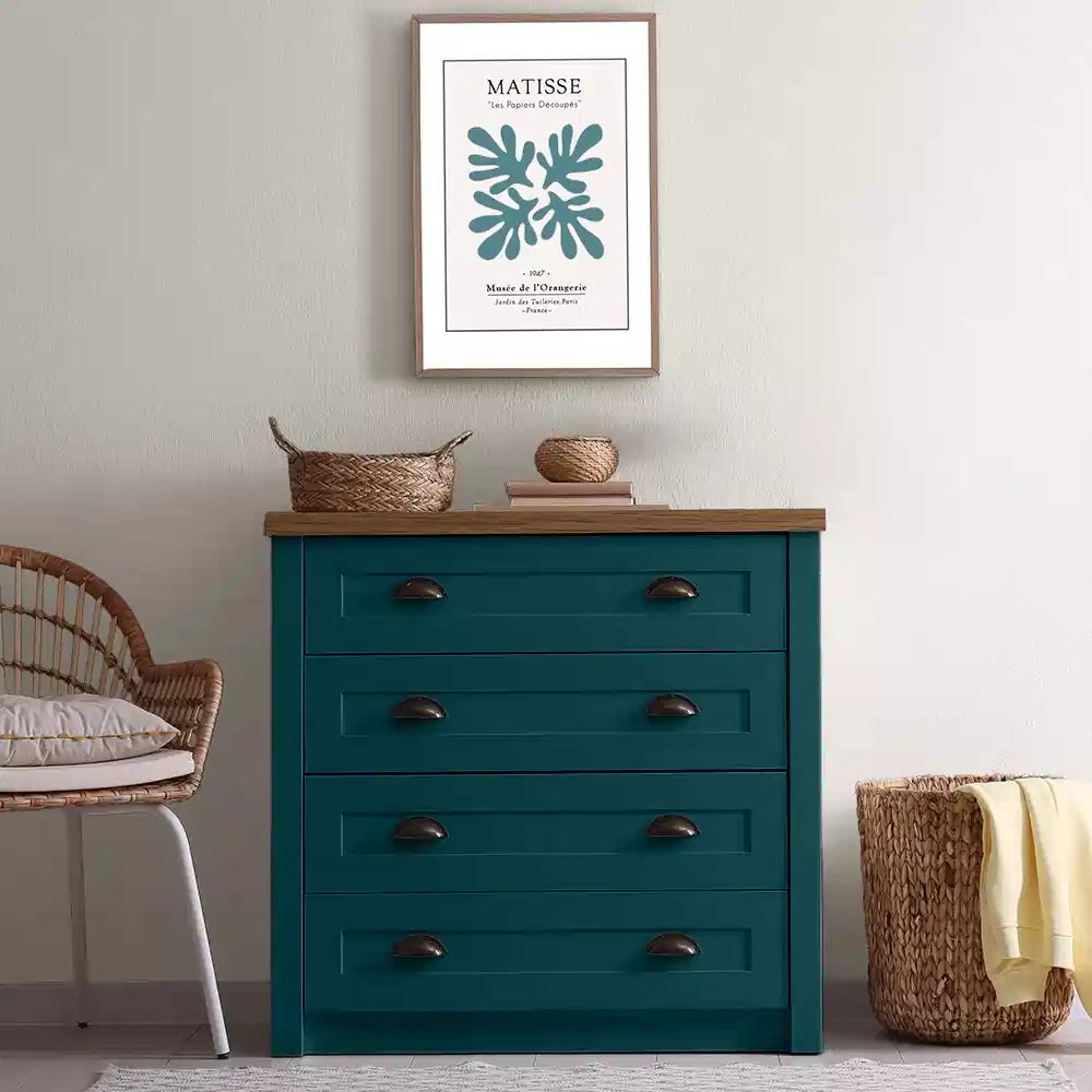Peinture Meuble Bleu canard