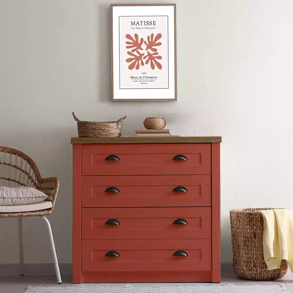 Peinture Meuble Terracotta