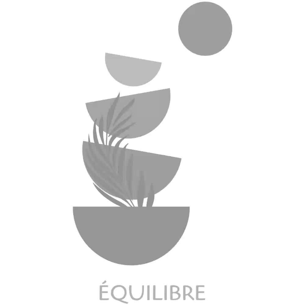 Pochoir déco Affiche Equilibre