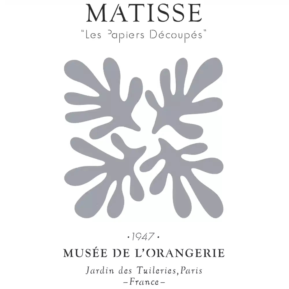 Pochoir déco Affiche Matisse