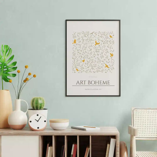 Pochoir déco Affiche Art bohème