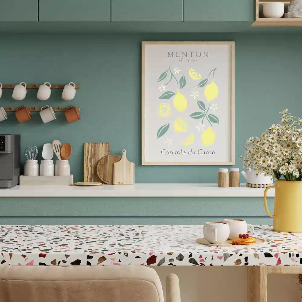Pochoir déco Affiche Citrons de Menton