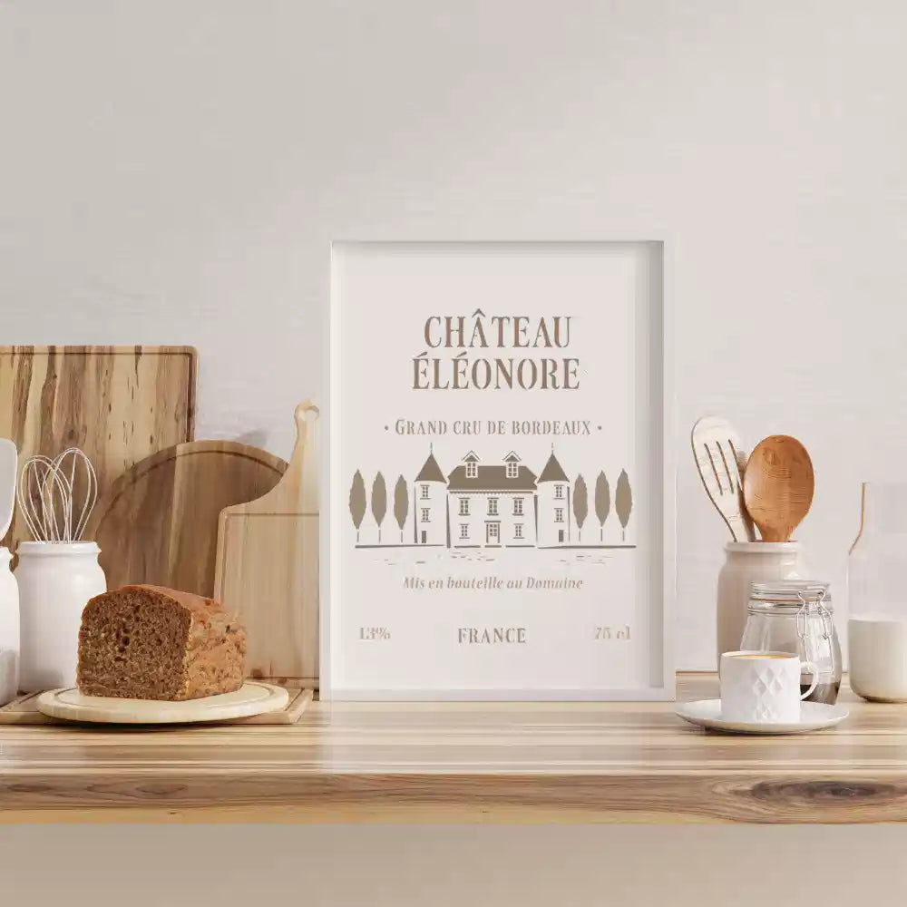 Pochoir déco Affiche Millésime