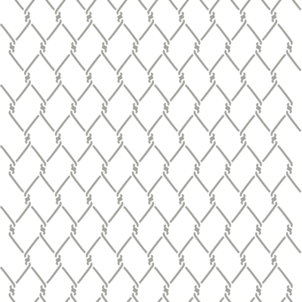 Pochoir graphique Grillage à poule