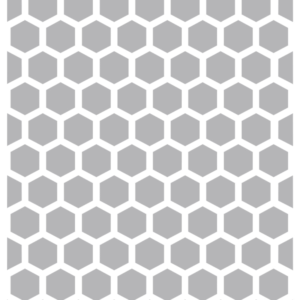 Pochoir graphique Nid d'abeille
