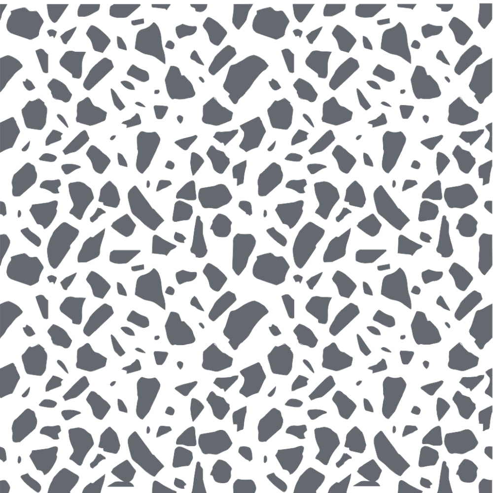 Pochoir graphique Terrazzo