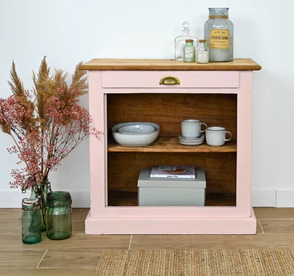 Meuble bois peint avec Chalk Paint