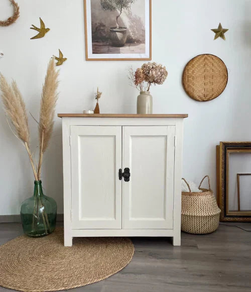 Meuble parisien en bois vernis peint avec peinture pour meuble