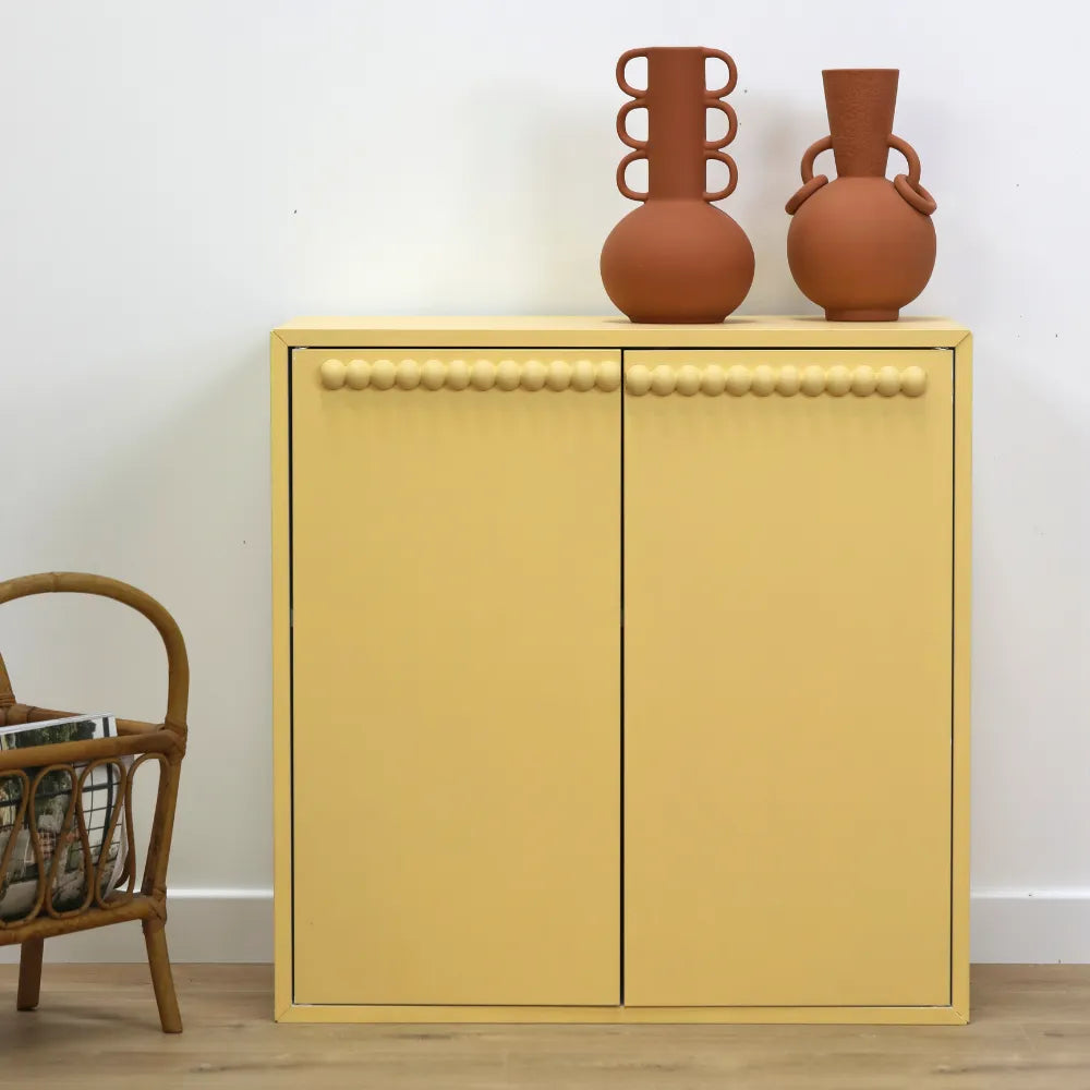 Buffet Ikea hack relooké avec la peinture Beurre demi-sel