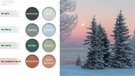 Top des couleurs Eleonore Deco Hiver 2025-2026
