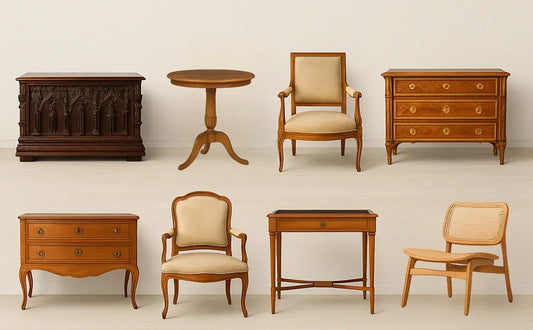 Reconnaître les styles de meubles au cours des siècles