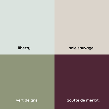 Lot 3 pots - couleurs rentrée 2026