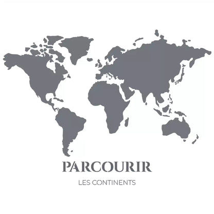 Pochoir déco Affiche Parcourir les continents