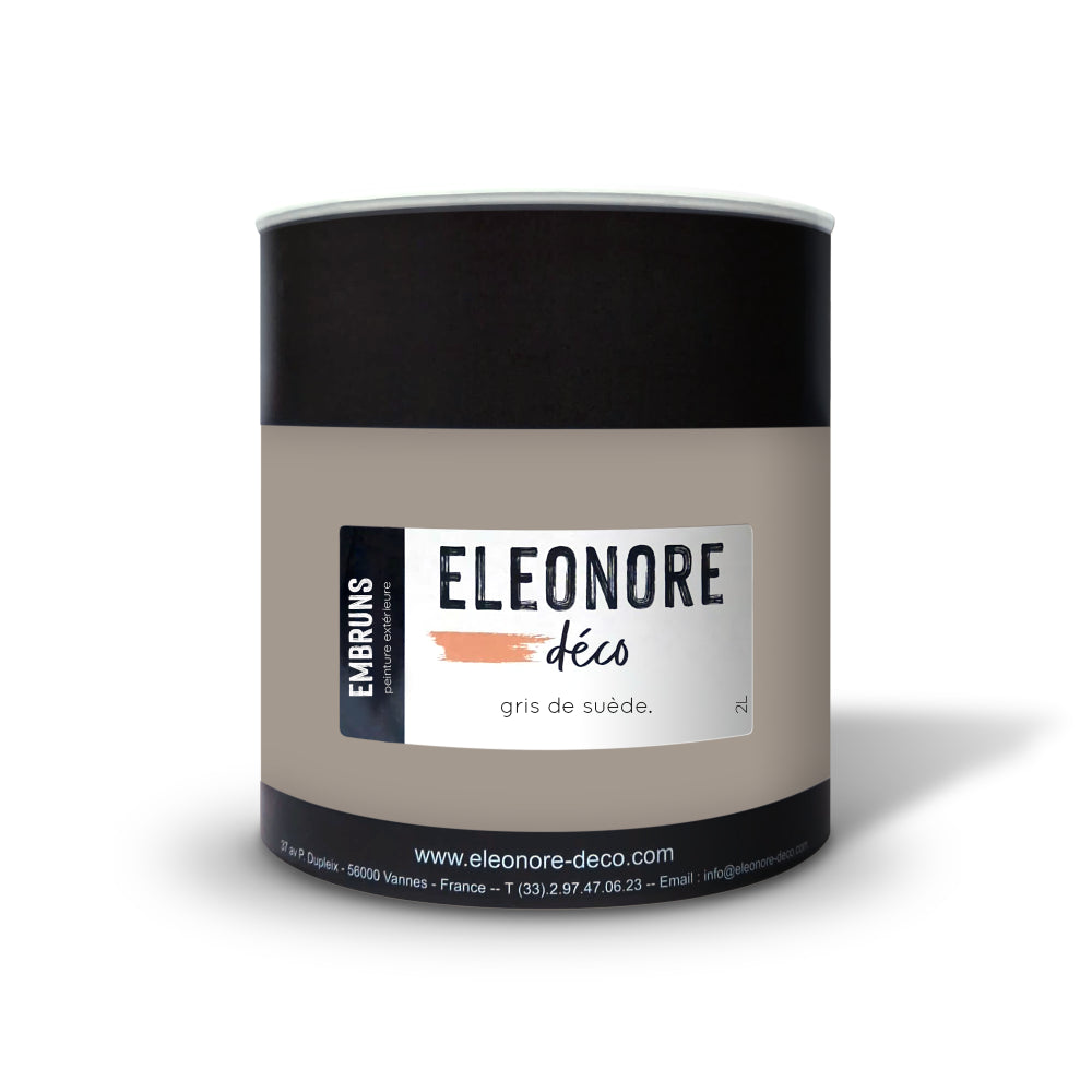 Peinture Extérieure Gris de Suède