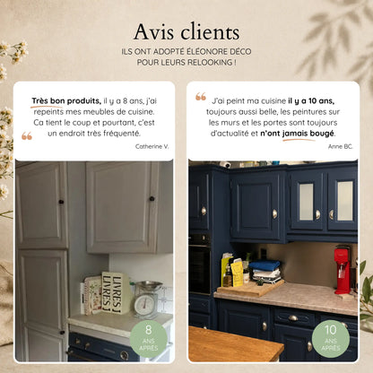 Avis clients peinture pour cuisine Éléonore Déco