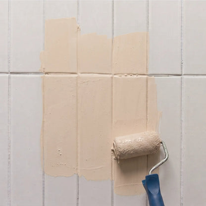 Peinture pour carrelage Éléonore Déco, couleur Beige rosé.