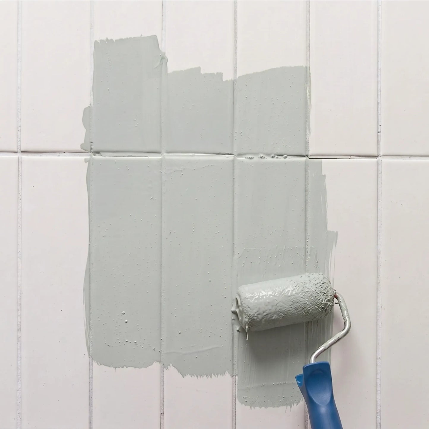 Peinture pour carrelage Éléonore Déco, couleur Calcaire.
