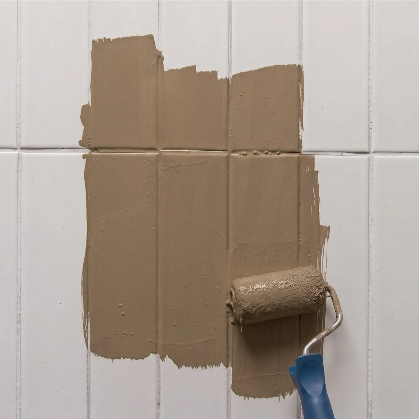 Peinture pour carrelage Éléonore Déco, couleur Chamois.