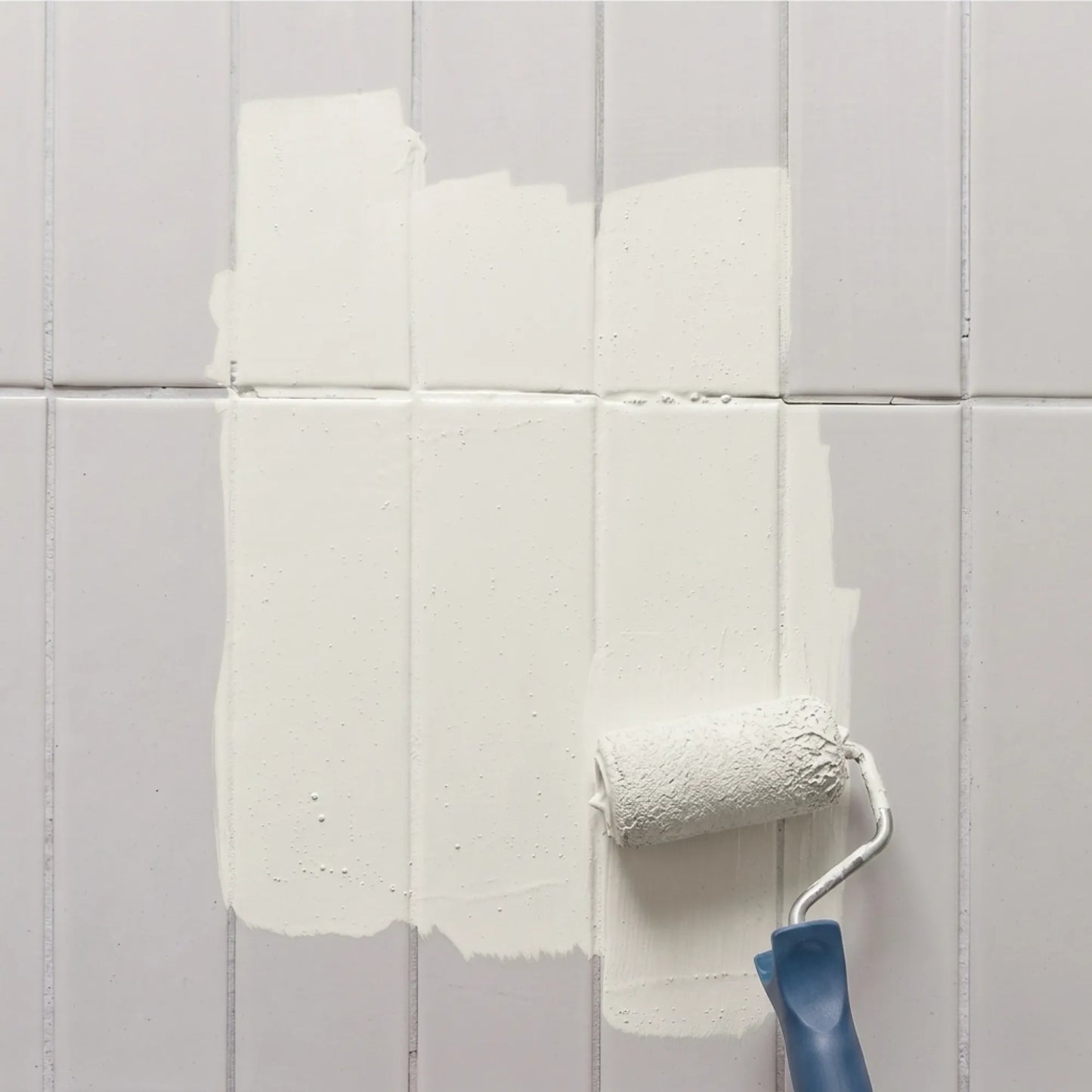 Peinture pour carrelage Éléonore Déco, couleur Craie.