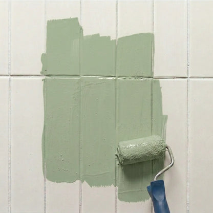 Peinture pour carrelage Éléonore Déco, couleur Fenouil.