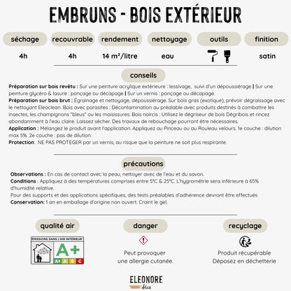 Peinture Extérieure Bleu Acier