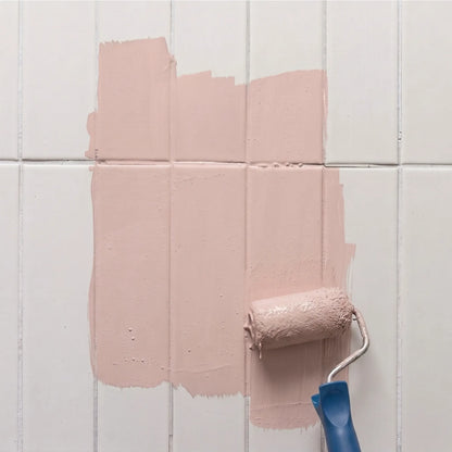 Peinture pour carrelage Éléonore Déco, couleur Guimauve.