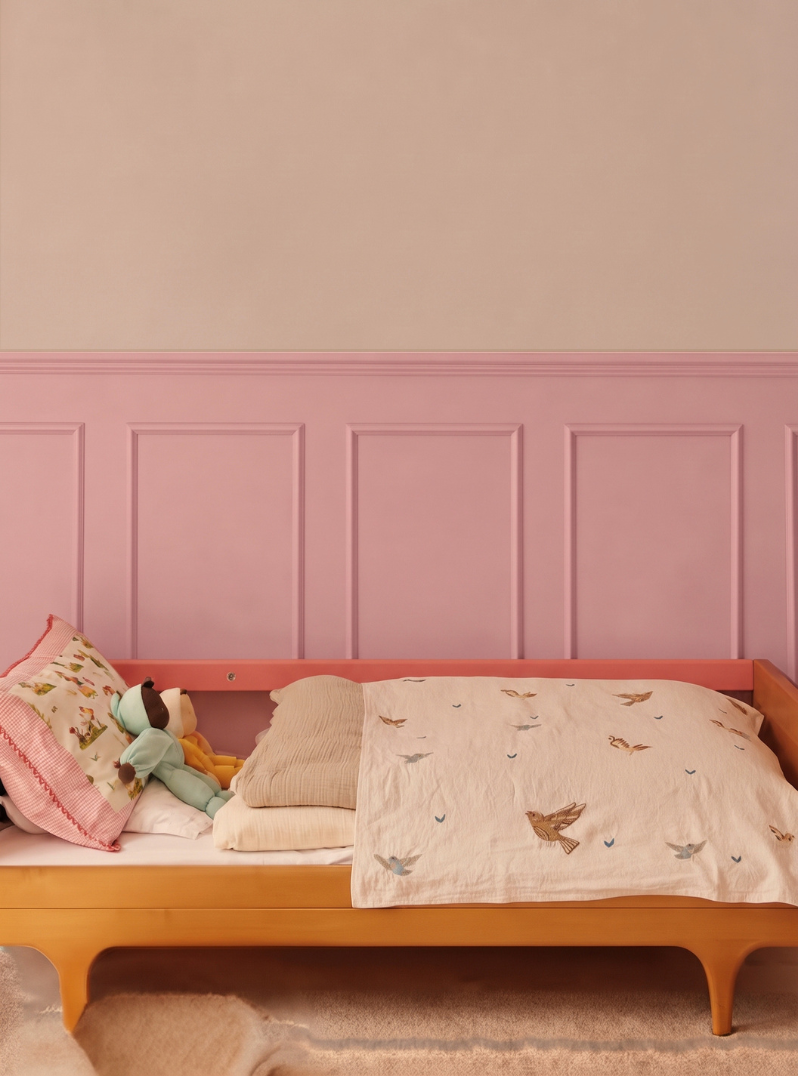 Inspiration chambre enfant couleur Lady Rose