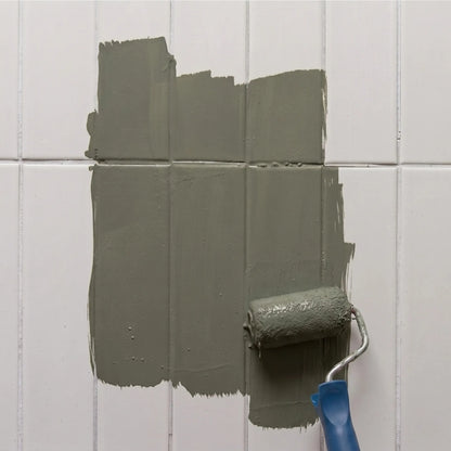 Peinture pour carrelage Éléonore Déco, couleur Lichen.