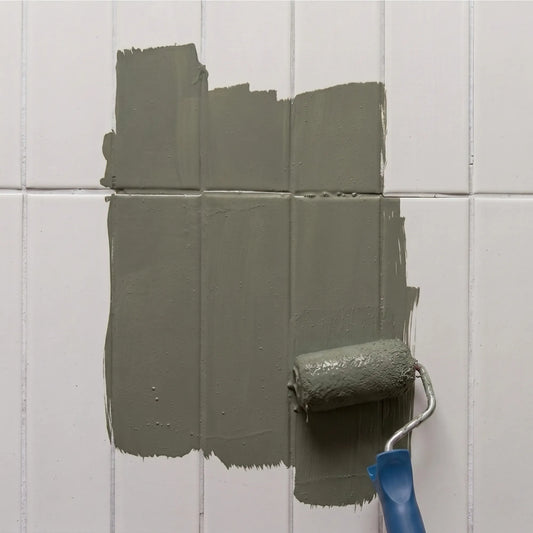 Peinture pour carrelage Éléonore Déco, couleur Lichen.