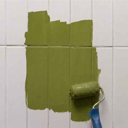 Peinture pour carrelage Éléonore Déco, couleur Matcha latte.