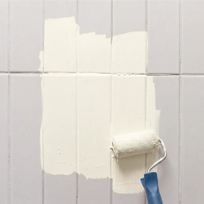 Peinture pour carrelage Éléonore Déco, couleur Meringue.