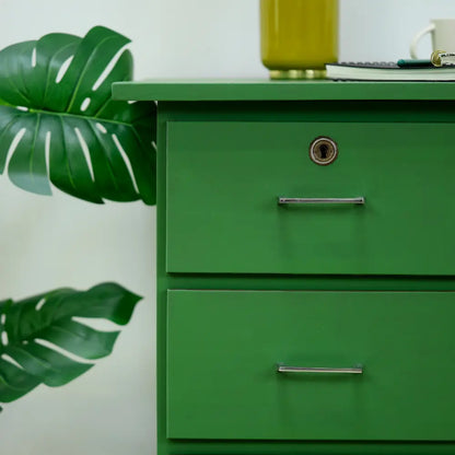 Meuble peint avec peinture meuble Eléonore Déco couleur vert Choux choux