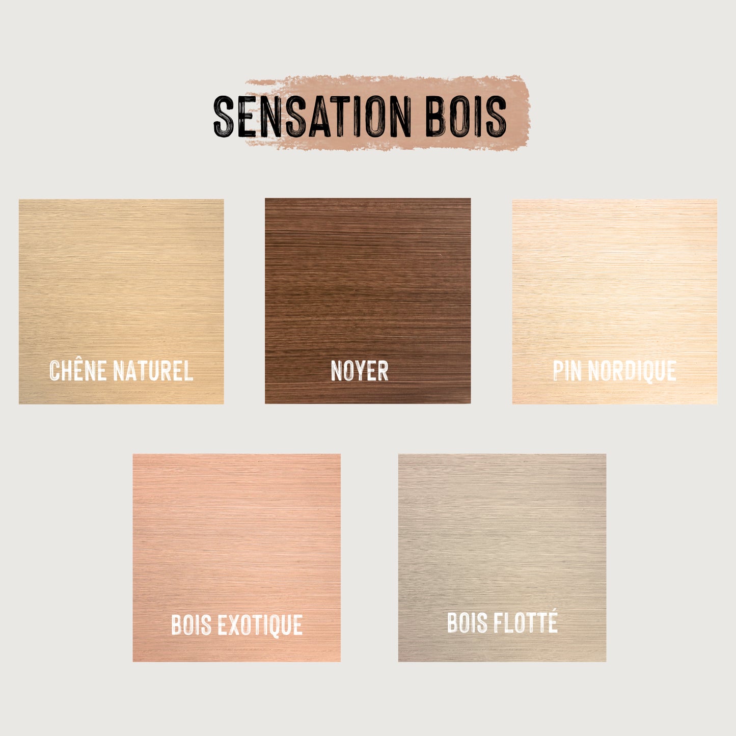 Peinture Sensation Bois Chêne naturel