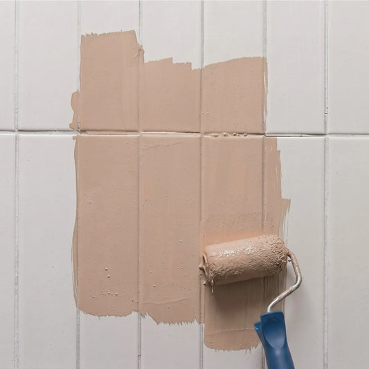 Peinture pour carrelage Éléonore Déco, couleur Nude.