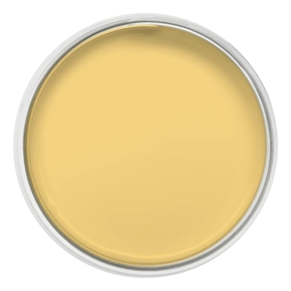 Pastille de la couleur jaune Beurre demi-sel – peinture Eléonore Déco