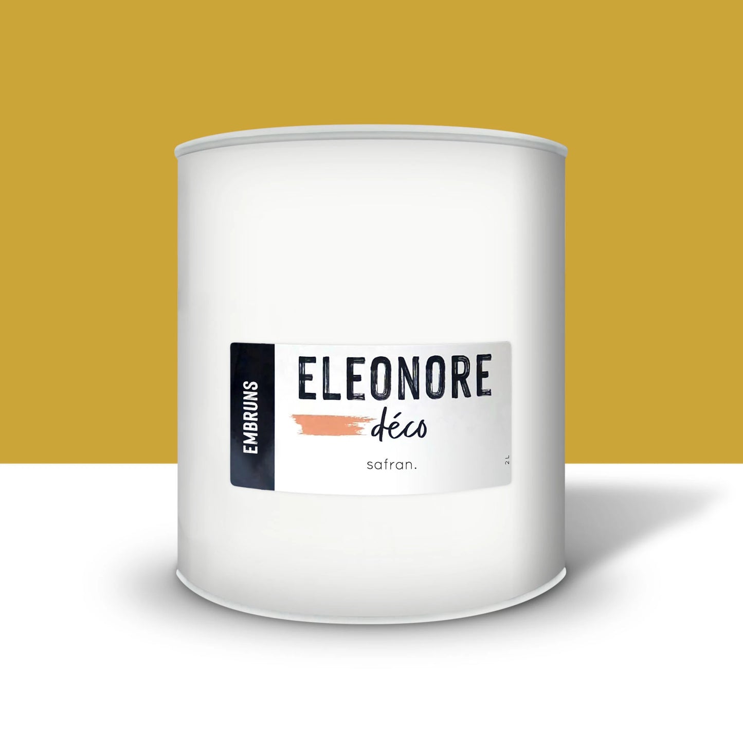 Peinture extérieure Embruns 2L couleur Safran – Eléonore Déco.