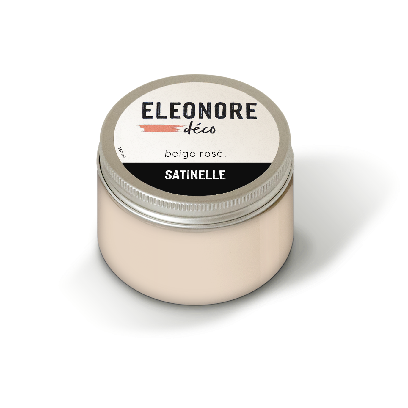 Peinture meuble Satinelle 150ml couleur Beige rose – Eléonore Déco.