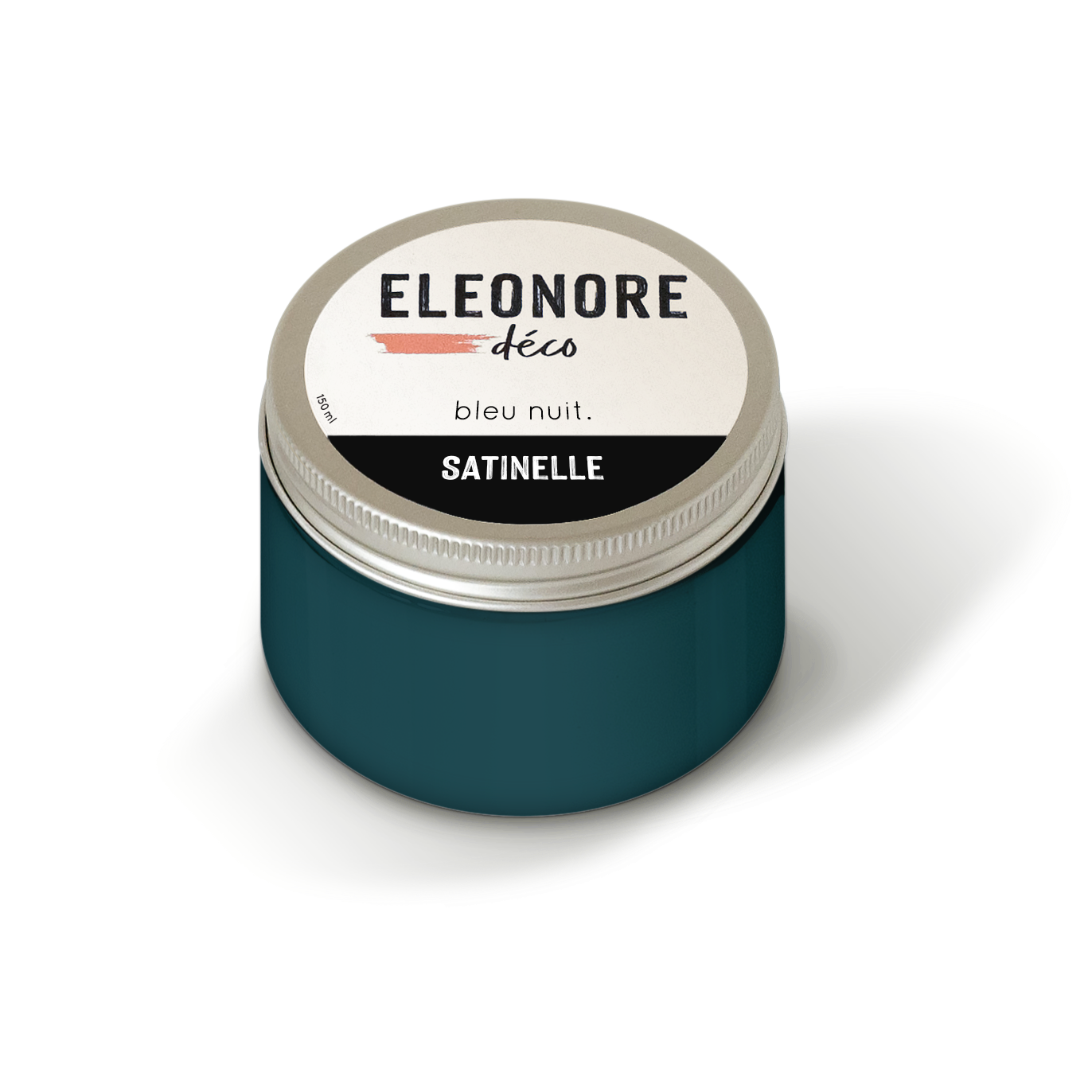 Peinture meuble Satinelle 150ml couleur Bleu nuit – Eléonore Déco.