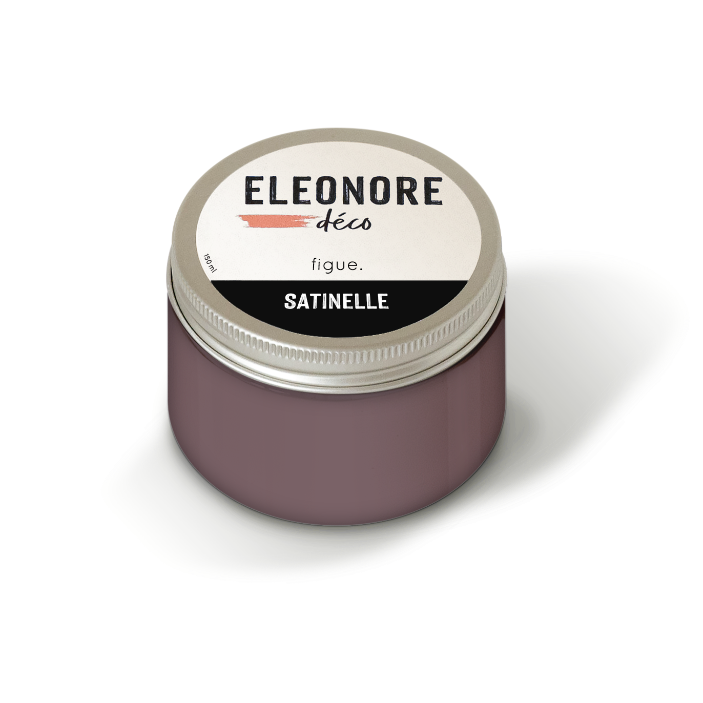Peinture meuble Satinelle 150ml couleur Figue – Eléonore Déco.