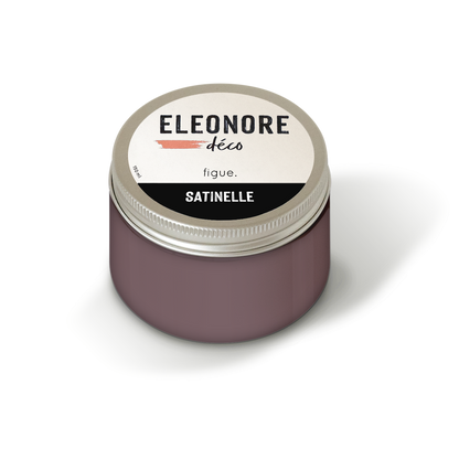Peinture meuble Satinelle 150ml couleur Figue – Eléonore Déco.