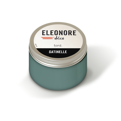 Peinture meuble Satinelle 150ml couleur Fjord – Eléonore Déco.