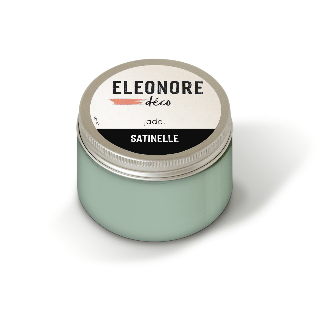 Peinture meuble Satinelle 150ml couleur Jade – Eléonore Déco.