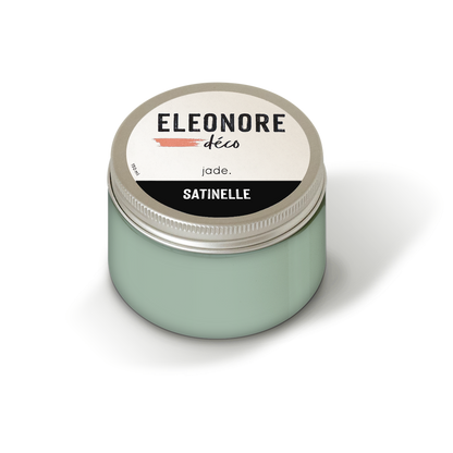 Peinture meuble Satinelle 150ml couleur Jade – Eléonore Déco.