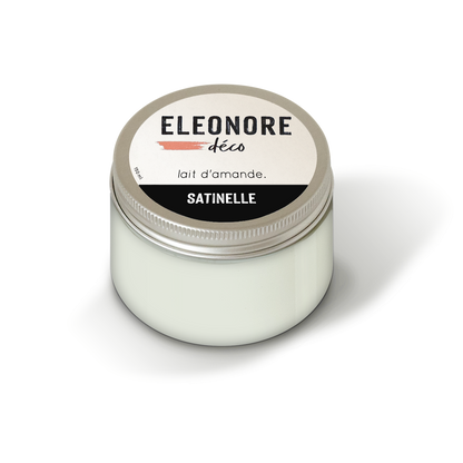 Peinture meuble Satinelle 150ml couleur Lait d'amande – Eléonore Déco.