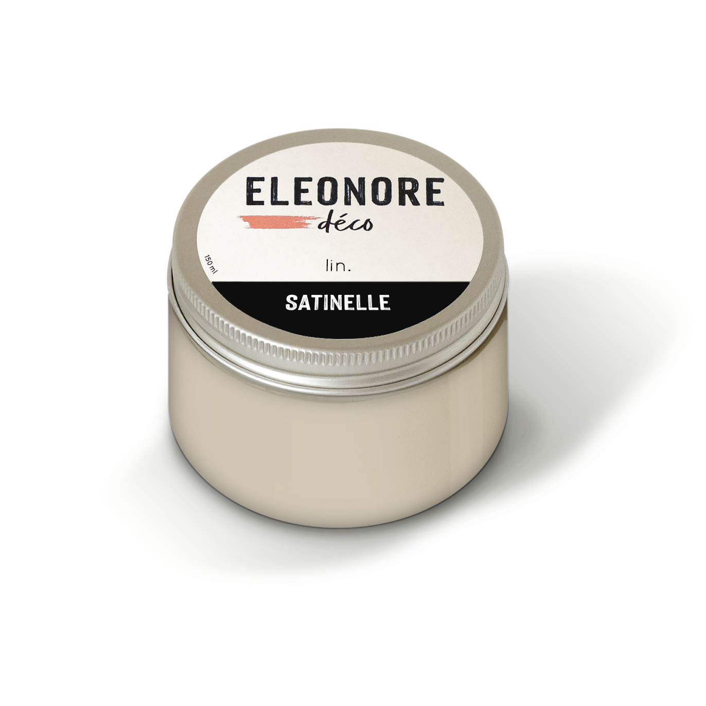 Peinture meuble Satinelle 150ml couleur Lin – Eléonore Déco.