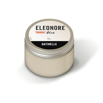 Peinture meuble Satinelle 150ml couleur Lin – Eléonore Déco.