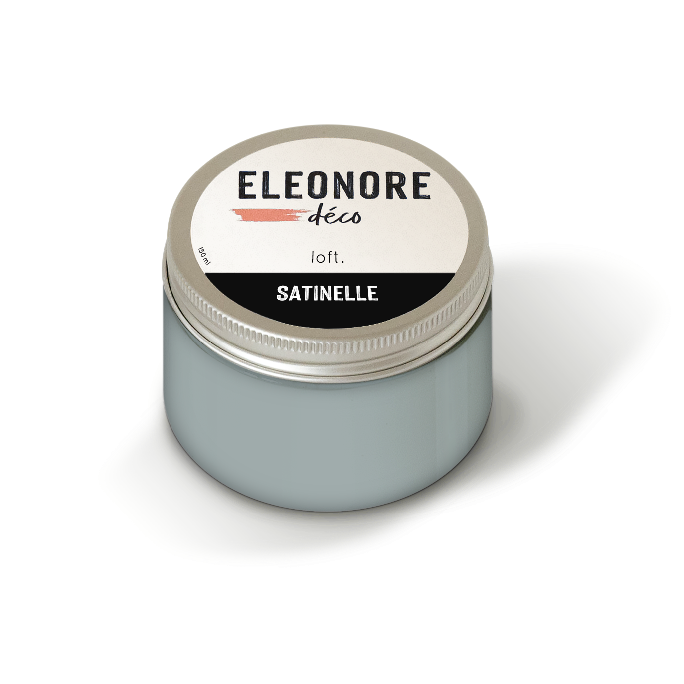 Peinture meuble Satinelle 150ml couleur Loft – Eléonore Déco.