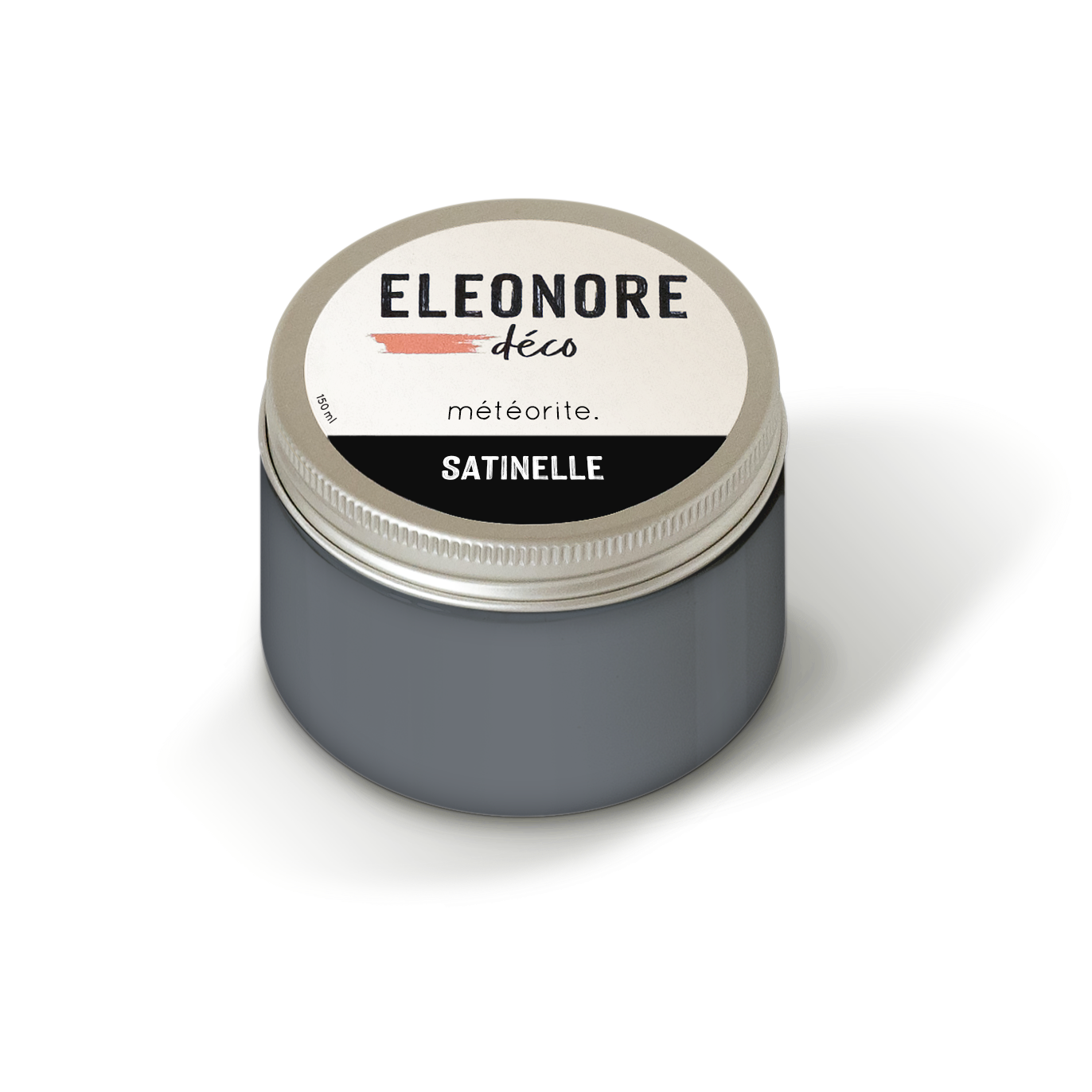 Peinture meuble Satinelle 150ml couleur Météorite – Eléonore Déco.