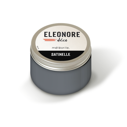 Peinture meuble Satinelle 150ml couleur Météorite – Eléonore Déco.